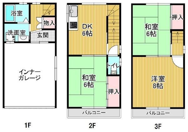 東大阪市御厨６丁目の中古一戸建て