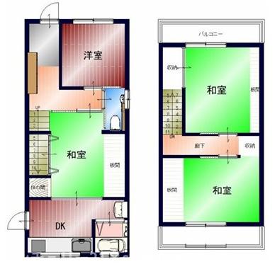東大阪市友井２丁目の中古一戸建て