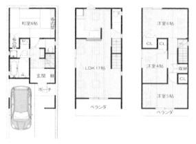 東大阪市花園西町１丁目の中古一戸建て