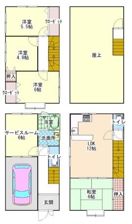 東大阪市大蓮東１丁目の中古一戸建て