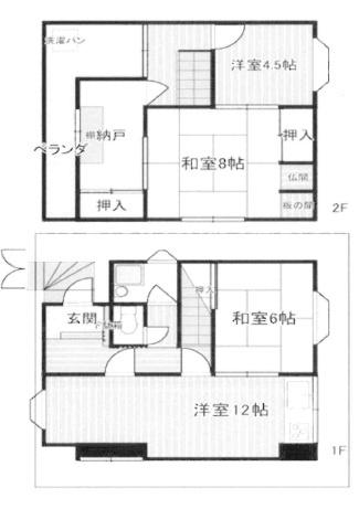 東大阪市上四条町の中古一戸建て