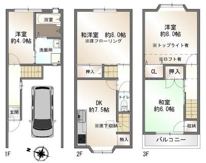 東大阪市吉田５丁目の中古一戸建て
