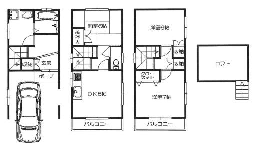 東大阪市日下町５丁目の中古一戸建て