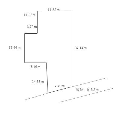東大阪市高井田中１丁目の土地