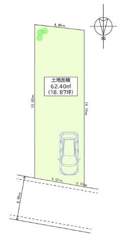 大蓮東／建築条件無土地