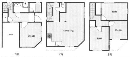 東大阪市若江西新町３丁目の中古一戸建て