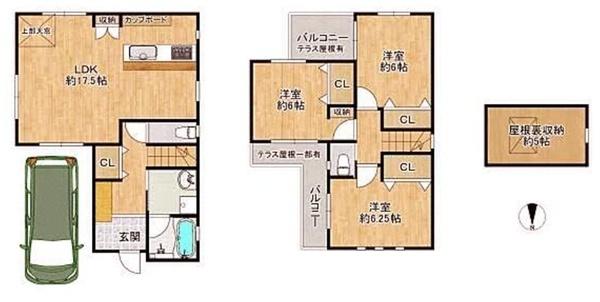 東大阪市大蓮北３丁目の中古一戸建て