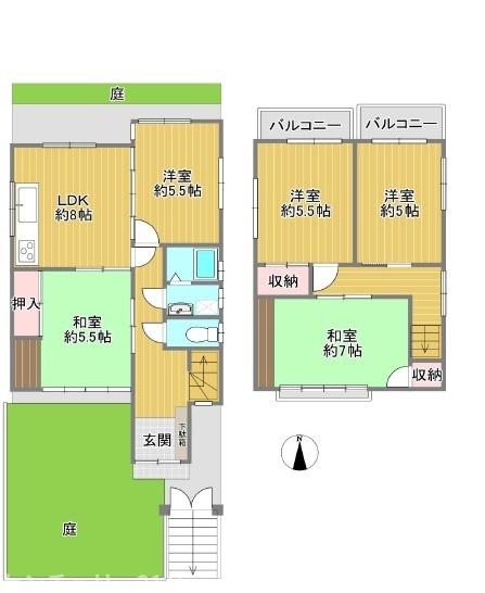 上六万寺町／中古戸建