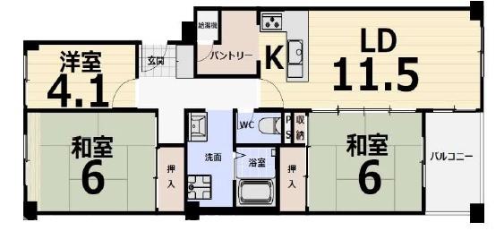 八尾南ハウスＡ棟