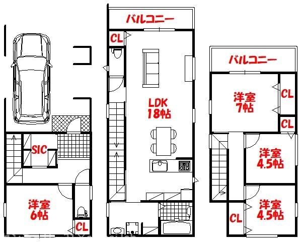 eLA／Bo　エラボ　柏田西　3号地