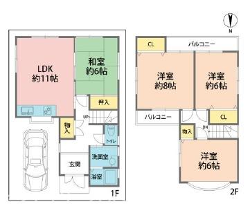 旭ヶ丘／中古戸建