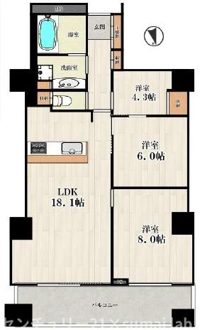 メガシティタワーズザ・イースト／中古マンション