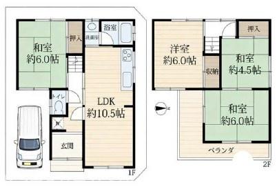 八尾市上尾町１丁目の中古一戸建て
