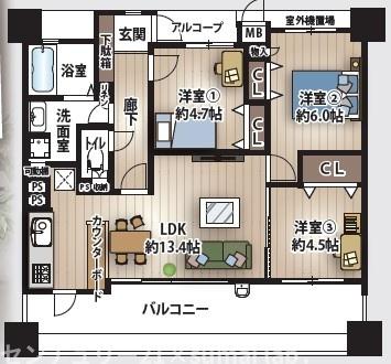 シャルマンフジ鴻池新田グランフォーラム