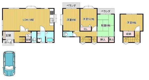 東大阪市三島１丁目の中古一戸建て