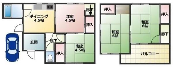 東大阪市日下町２丁目の中古一戸建て