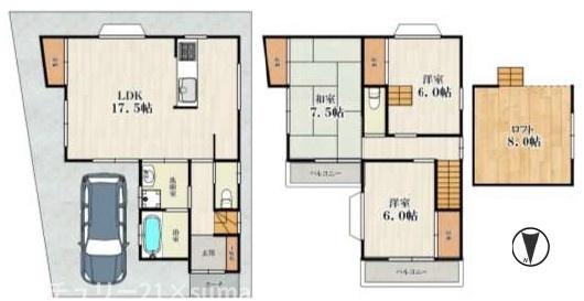 東大阪市菱屋東１丁目の中古一戸建て