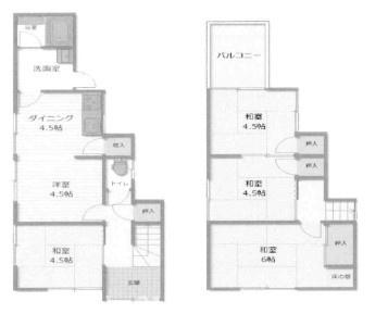 東大阪市東石切町３丁目の中古一戸建て