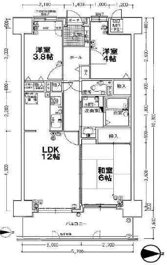 シティパーク瓢箪山／中古マンション