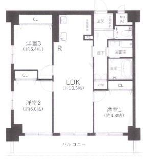 万葉ハイツ小阪菱屋西／中古マンション