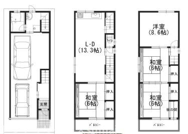 東大阪市東上小阪の中古一戸建て