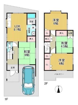 新家中町／中古戸建