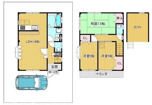 東大阪市南上小阪の中古一戸建て