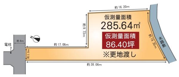 京都市山科区四ノ宮神田町の土地