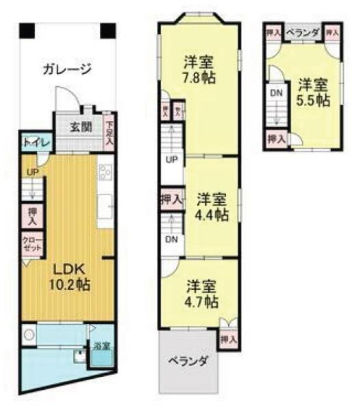 山科区小山北溝町