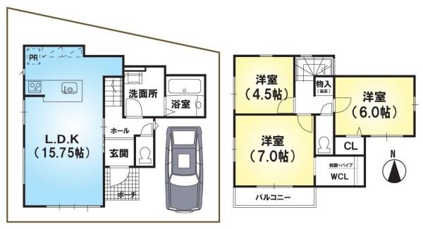 山科区西野楳本町　3期1号地