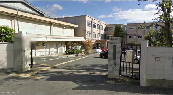 京都市山科区西野大鳥井町の土地(京都市立山科中学校)