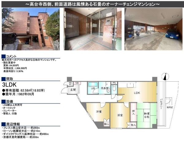 ライオンズマンション高台寺
