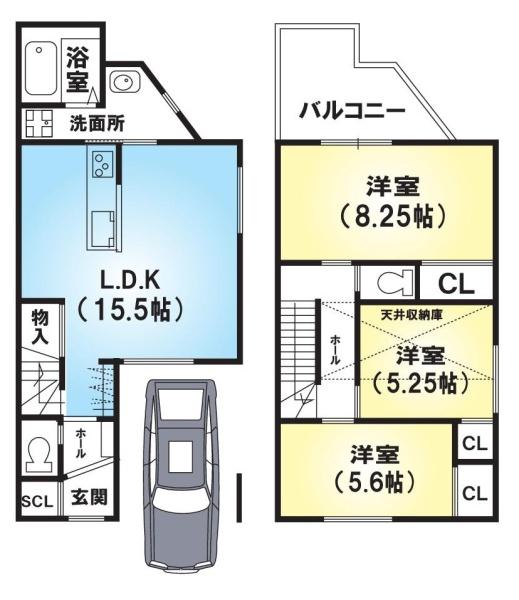 山科区西野山中臣町