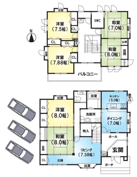 蒲生郡竜王町大字山面
