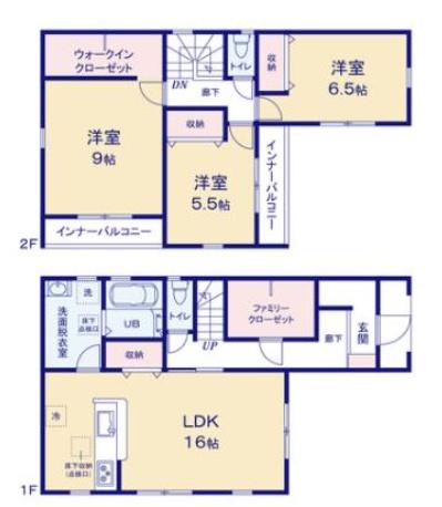 大津市錦織2丁目　1号棟