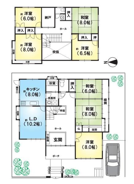 大津市稲葉台の中古一戸建て