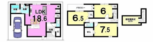 京都市山科区西野楳本町の土地