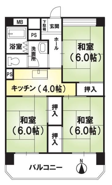 山科団地Ｂ棟