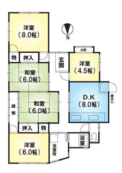 京都市山科区北花山寺内町の中古一戸建て