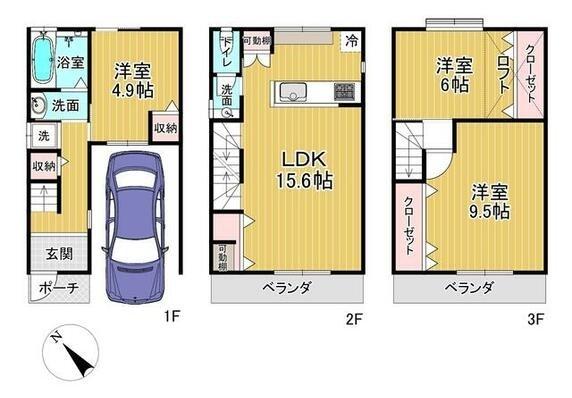 京都市山科区勧修寺冷尻の中古一戸建て