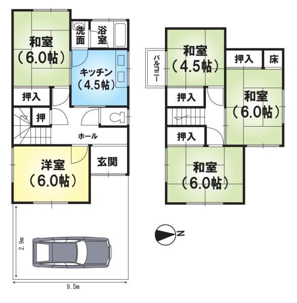 京都市山科区西野山桜ノ馬場町の中古一戸建て