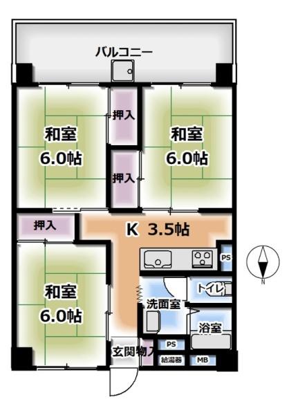 山科団地Ｂ棟