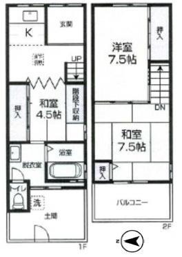 京都市山科区西野楳本町の中古一戸建て