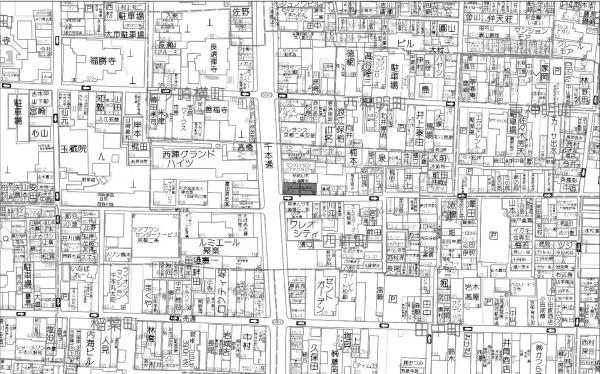 京都市上京区千本通出水下る十四軒町の土地