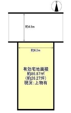 京都市山科区西野大鳥井町の土地