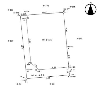 京都市山科区四ノ宮小金塚の土地