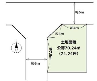 京都市山科区勧修寺東堂田町の土地