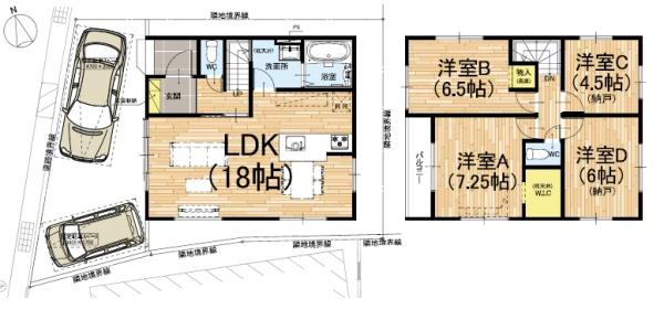 京都市山科区小山西御所町の新築一戸建