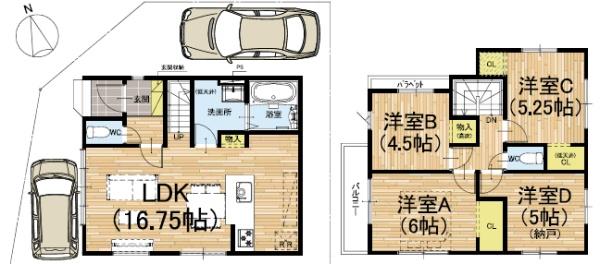 京都市山科区小山西御所町の新築一戸建