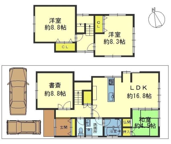 山科区上花山坂尻